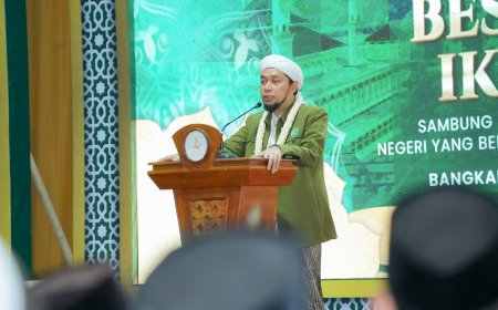 Kiai Azaim Buka MUBES XI IKSASS di Bangkalan, Alumni Diajak Sambung Juang Peradaban Bangsa Deskri