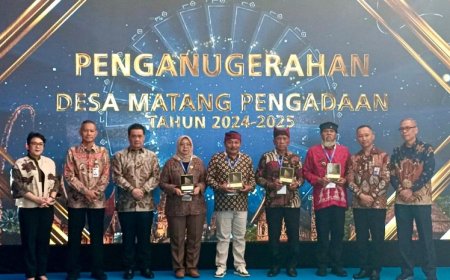 Desa Sukojati Banyuwangi Masuk 12 Besar Peraih Penghargaan Nasional “Desa Matang Pengadaan” dari LKPP RI