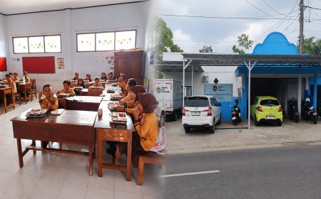 Pelayanan SPPG Tumpeng Bondowoso Tuai Apresiasi, Siswa Semakin Semangat Belajar