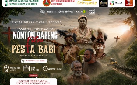 Ratusan Warga Aceh Singkil Nobar Film Papua, Soroti Krisis Lingkungan