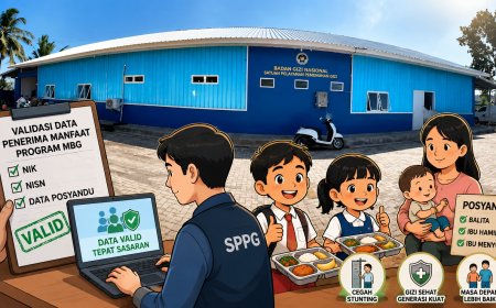 Agar Tepat Sasaran, SPPG Bondowoso Pujer Mangli Kembali Lakukan Validasi Data Penerima MBG
