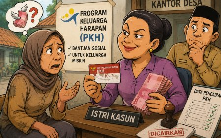 Dana PKH Diduga Dicairkan Istri Kasun, KPM Lamongan Tak Pernah Terima