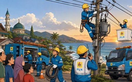 Listrik Padam Sejumlah Wilayah di Aceh, PLN Kerahkan Petugas Pemulihan