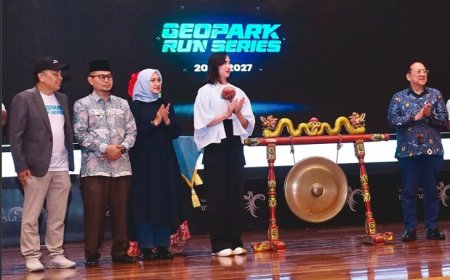 Diluncurkan Menteri Pariwisata, Banyuwangi Titik Awal Geopark Run Series 2026