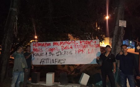 Spanduk Protes HIMAPAS Warnai Banda Aceh, Soroti Dugaan Pembiaran Perusahaan