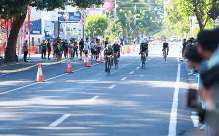 220 Rider dari 33 Daerah di Indonesia Ikuti Ajang Balap Sepeda Nasional Banyuwangi Criterium League