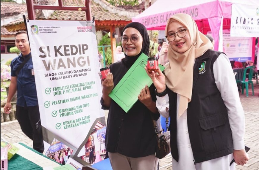 Perkuat UMKM, Banyuwangi Fasilitasi Pengurusan Legalitas Usaha dan Produk Keliling Desa