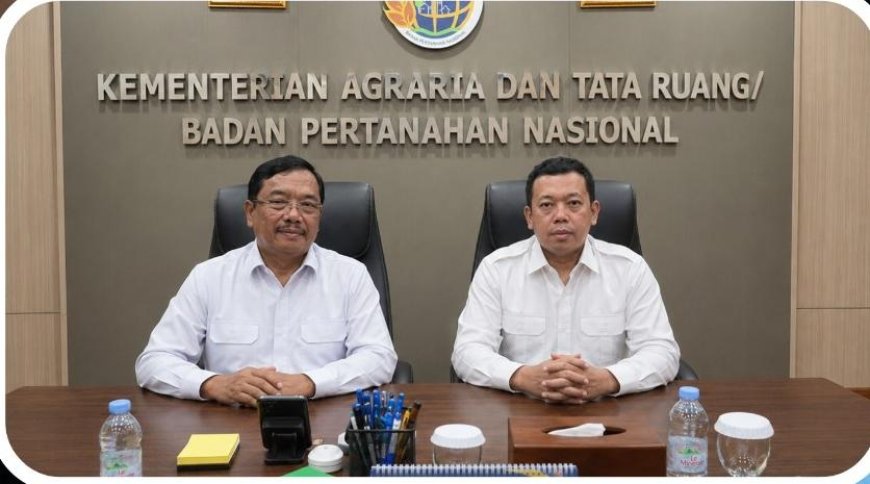 Bupati Temui Menteri ATR/BPN, Dorong Hak Plasma Masyarakat Aceh Singkil