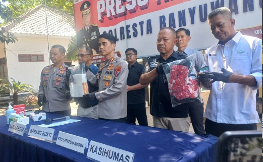 Polresta Banyuwangi Gagalkan Pengiriman 2 Kilogram Sabu-Sabu ke Bali, Seorang Pria Asal Kediri Diamankan