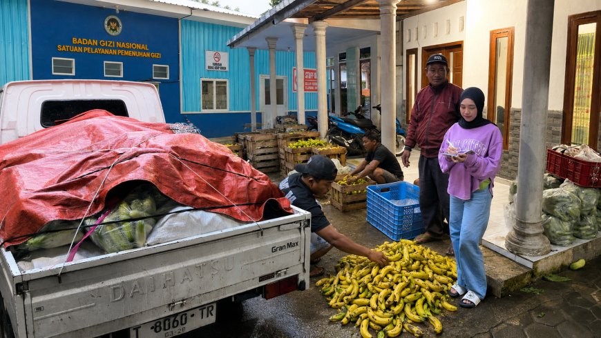SPPG Bondowoso Pujer Mangli Jadi Mesin Ekonomi Baru, Pedagang Sayur dan Buah Lokal Untung Besar