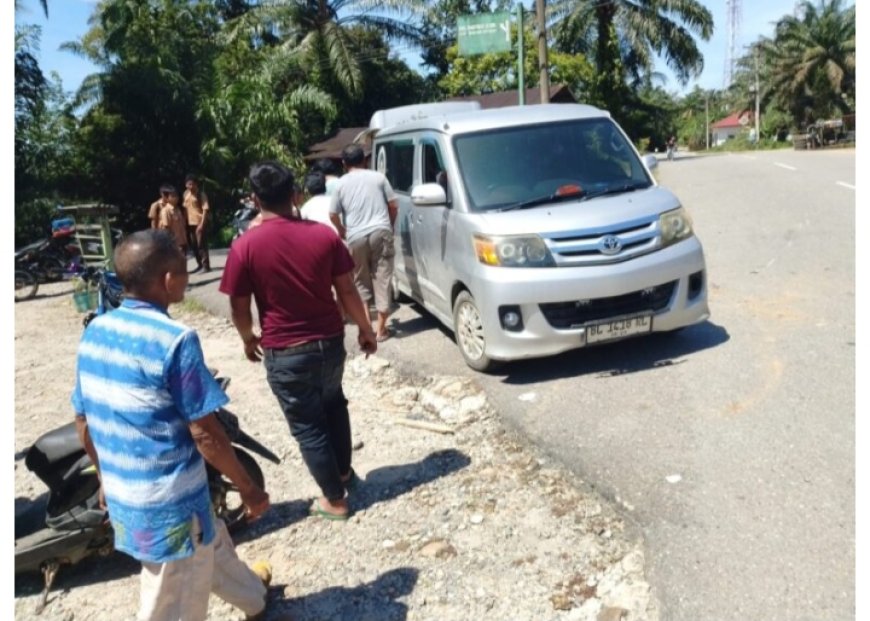 Ambulans Tak Kunjung Datang, Korban Kecelakaan Dievakuasi Mobil MBG