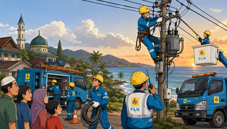 Listrik Padam Sejumlah Wilayah di Aceh, PLN Kerahkan Petugas Pemulihan