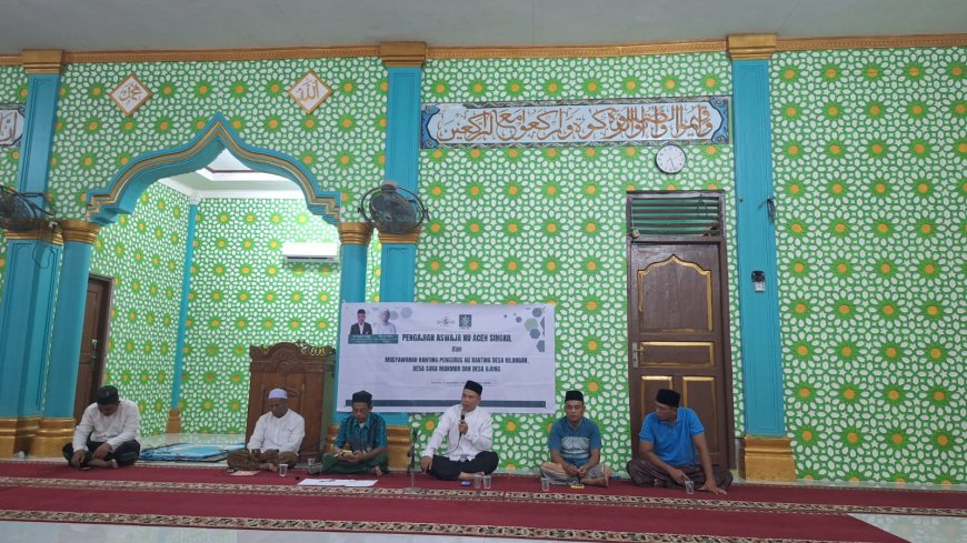 PCNU Aceh Singkil Genjot Pembentukan 116 Ranting NU Hingga Tingkat Kampung