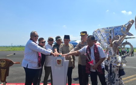 Penerbangan Jember–Surabaya Resmi Dibuka, Gus Fawait Sebut Awal Kebangkitan Konektivitas dan Ekonomi Daerah