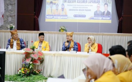 UNP Jalani Asesmen Lapangan PPG, Targetkan Akreditasi Unggul Nasional