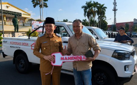 Pemkab Jember Serahkan 48 Armada Operasional untuk Koperasi Merah Putih