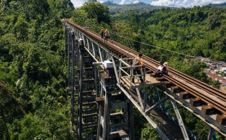 Infrastruktur Bersejarah, Jembatan Mrawan Jadi Landmark Perkeretaapian Daop 9 Jember