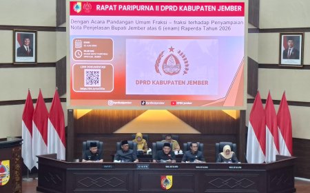 Bupati Jember Siap Tindaklanjuti Masukan Fraksi DPRD dalam Penyusunan APBD