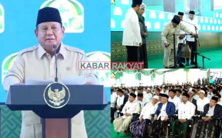 Presiden Prabowo Tutup Munas Konbes NU Bangkalan, Serukan Persatuan dan Peran Ulama Bangsa