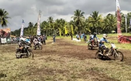 Angkat Potensi Lokal, HUT Bhayangkara ke 80, Polresta Banyuwangi Gelar Championship Motocross Manol Gabah Tahun 2026