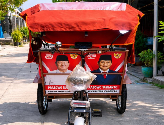 Viral! Becak Listrik Bantuan Presiden Prabowo Diduga Dijual di Lamongan