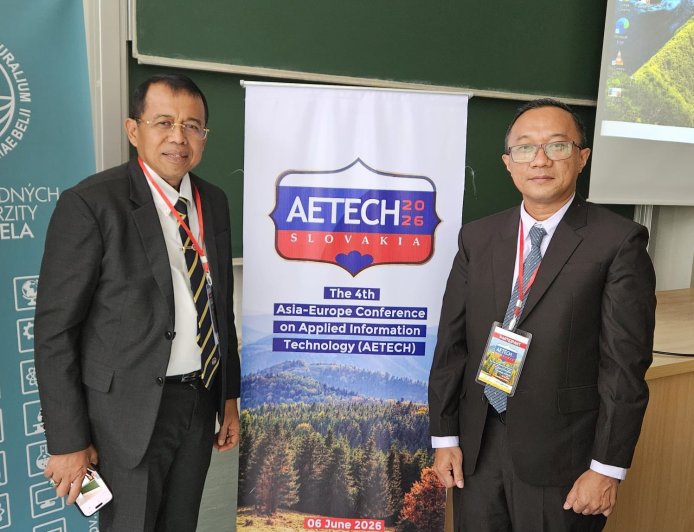 Tiga Dosen UNP Presentasikan Hasil Riset di Slovakia melalui Pendanaan Hibah Equity