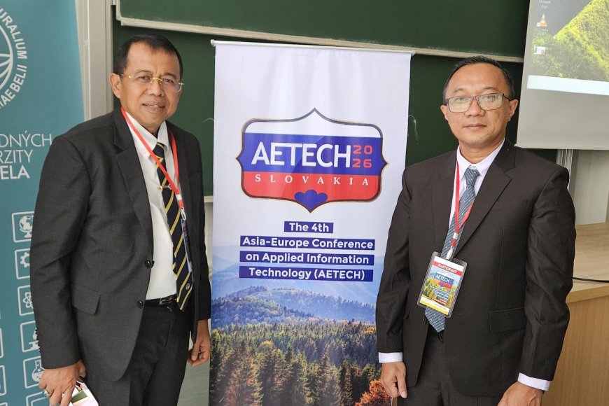 Tiga Dosen UNP Presentasikan Hasil Riset di Slovakia melalui Pendanaan Hibah Equity