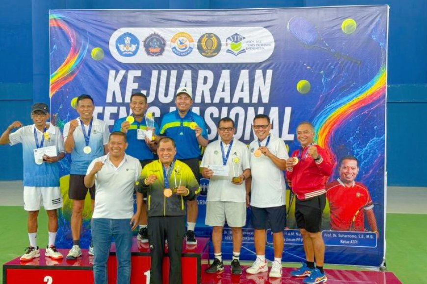 Profesor UNP Raih Juara Tiga Kejuaraan Tenis ATPI Nasional 2026