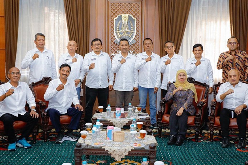 Gubernur Khofifah Dukung JMSI Jatim Perkuat Ekosistem Media Berkualitas Daerah