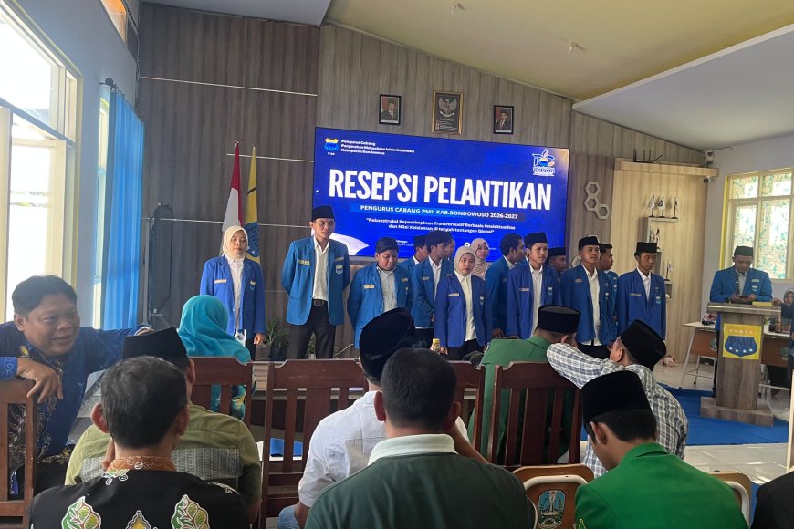 Pelantikan PC PMII Bondowoso Perkuat Tradisi Intelektual, Siapkan Kader Pemimpin Masa Depan Bangsa