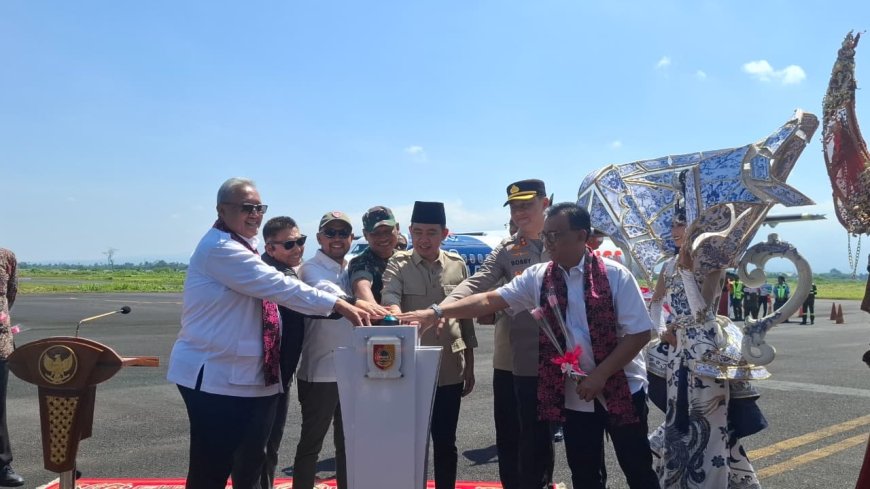 Penerbangan Jember–Surabaya Resmi Dibuka, Gus Fawait Sebut Awal Kebangkitan Konektivitas dan Ekonomi Daerah