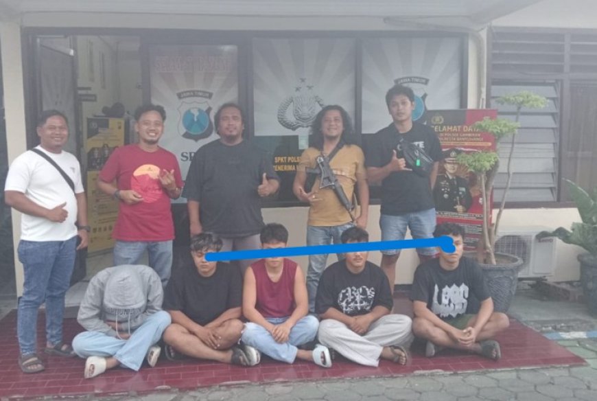 Gerak Cepat, Polresta Banyuwangi Ringkus Komplotan Pengeroyok Pelajar, Kapolresta Tegaskan Tidak Ada Ruang Premanisme
