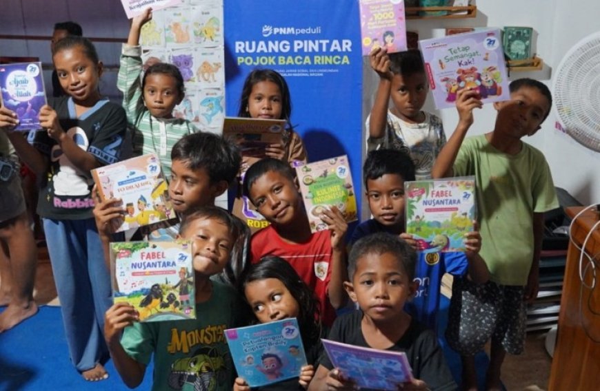 PNM Nyalakan Mimpi Anak-Anak NTT dengan Inklusi dan Literasi