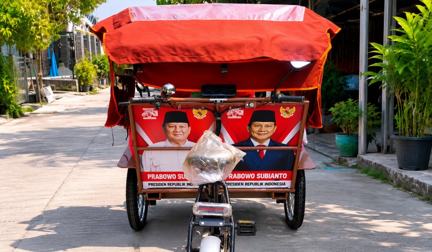 Viral! Becak Listrik Bantuan Presiden Prabowo Diduga Dijual di Lamongan