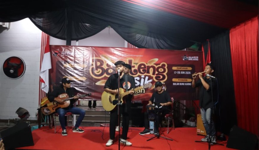 Ruang Ekspresi, Bulan Bung Karno PDI Perjuangan Banyuwangi Gelar Banteng Musik Jalanan