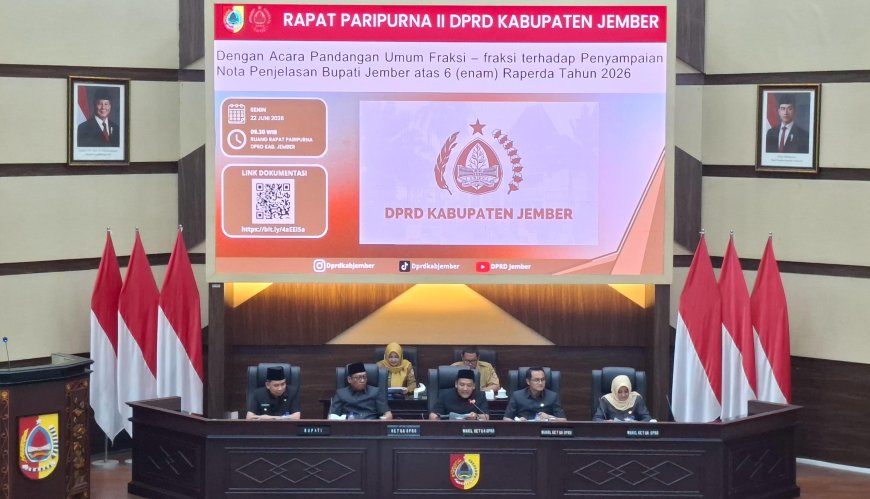 Bupati Jember Siap Tindaklanjuti Masukan Fraksi DPRD dalam Penyusunan APBD