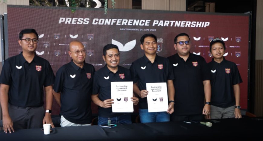 Tingkatkan Performa Tim, Persewangi Banyuwangi Kerjasama Apparel Utama dengan NOTOSPORTS