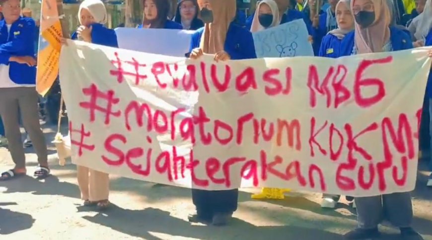 PMII dan Aliansi Pemuda Sampang Tuntut Evaluasi Menyeluruh Program MBG Nasional