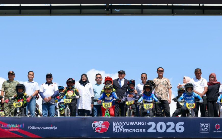 BMX Supercross Resmi Dimulai, ICF: Terima Kasih Banyuwangi Konsisten Gelar Kejuaraan Internasional