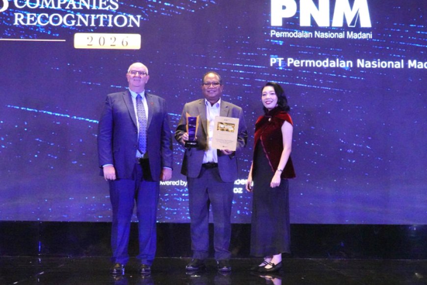 PNM Raih Apresiasi Top Company in Ultra Micro Finance for Women Empowerment