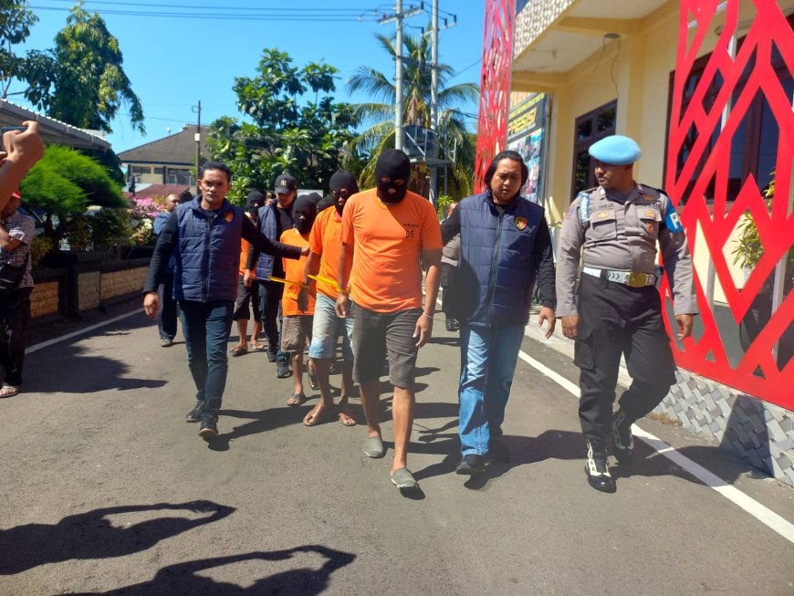 Polres Situbondo Ungkap Delapan Kasus Pencurian, Kakak Beradik Jadi Pelaku Curanmor Berulang