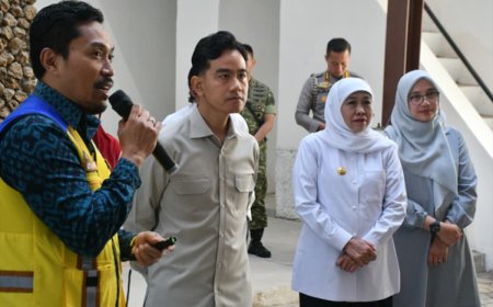 Kunjungan Kerja ke Banyuwangi, Wapres RI Gibran Rakabuming Tinjau Progres Revitalisasi Pasar Induk Banyuwangi