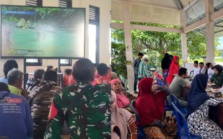Nobar dan Baksos Yonif 837, Perkuat Kemanunggalan TNI Bersama Rakyat