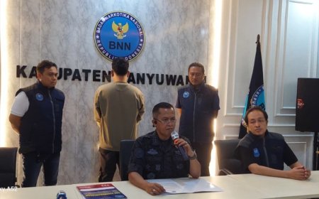 Baru Bebas Bersyarat dari Penjara, Pria Di Banyuwangi Ini Kembali Ditangkap Edarkan 40,1 Gram Sabu