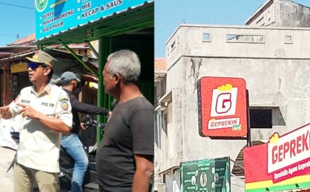 Aparat Gabungan Sosialisasikan Penertiban Kamal Cegah Banjir dan Atasi Kemacetan Lalu Lintas Bersama
