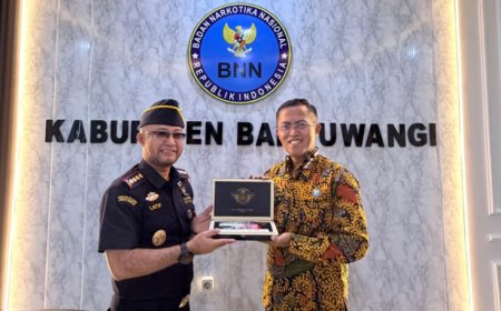 BNNK dan Bea Cukai Banyuwangi Perkuat Sinergi Pelaksanaan P4GN