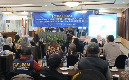 Pemkab Pasuruan Perkuat Perlindungan Pekerja Rentan Lewat BPJS Ketenagakerjaan dan DBHCHT Tahun 2026