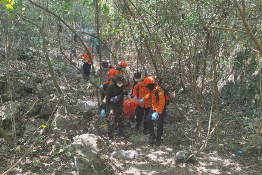 Pria Hilang Sepekan Ditemukan Tewas di Jurang Gunung Kendil Lamongan