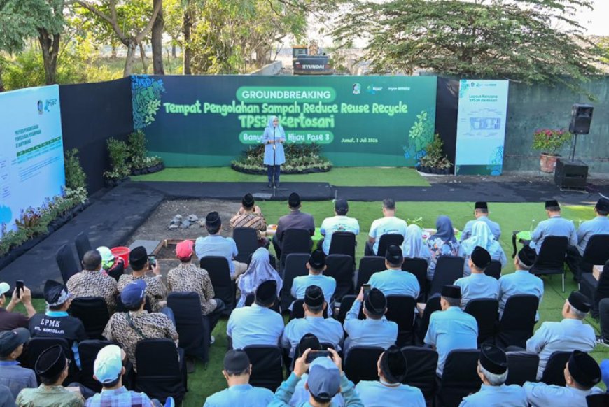 Didukung UEA, TPS3R Kertosari Banyuwangi Mulai Dibangun, Atasi Sampah di Perkotaan