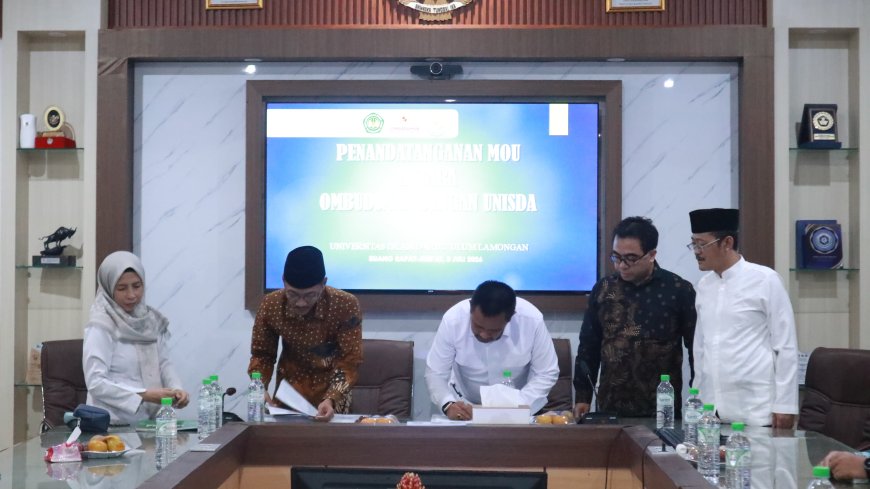 Ombudsman RI dan Unisda Lamongan Perkuat Kolaborasi Tingkatkan Budaya Pelayanan Publik